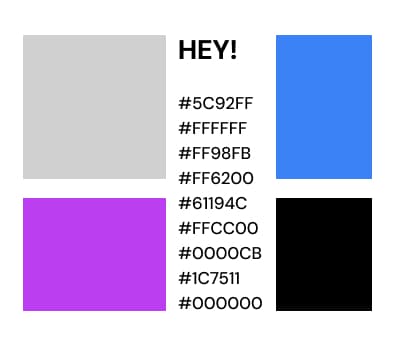 Kolorowe prostokąty na białym tle